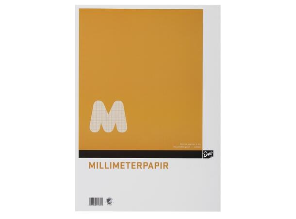 Millimeterpapir A3 80 gram 50 blad 